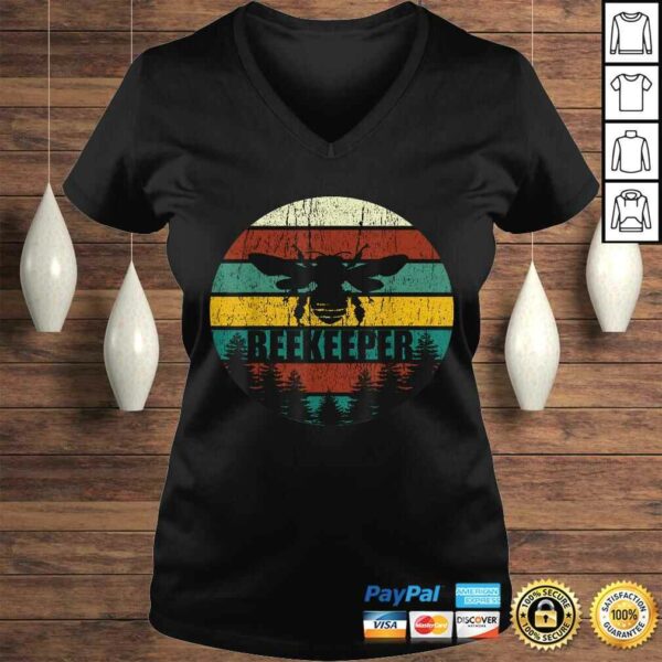 Retro Vintage Beekeeper Shirt Beekeeping Bee Shirt Gift