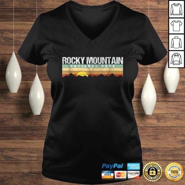 Retro Vintage Rocky Mountain National Park TShirt Gift