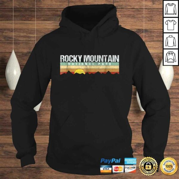 Retro Vintage Rocky Mountain National Park TShirt Gift