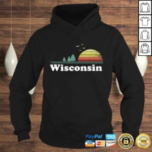 Retro Wisconsin State Park WI Home Design Tee Shirt 3 Retro Wisconsin State Park WI Home Design Tee Shirt 4
