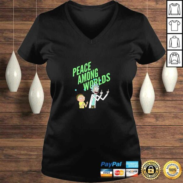 Rick and Morty Peace Among Worlds Shirt