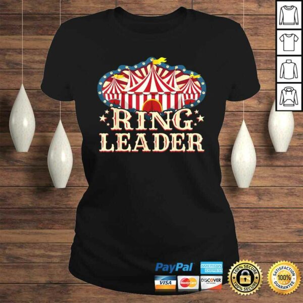 Ringleader Shirt – Vintage Circus Themed Birthday Party T-shirt