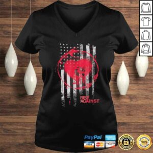 Rise Against- Stained Flag - Official Merchandise Shirt 1 Rise Against Stained Flag Official Merchandise Shirt 2