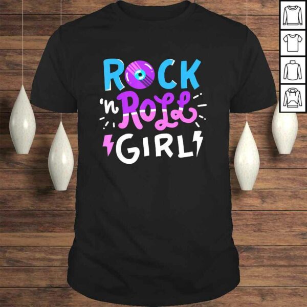 Rock N Roll Girl Music Gift Top