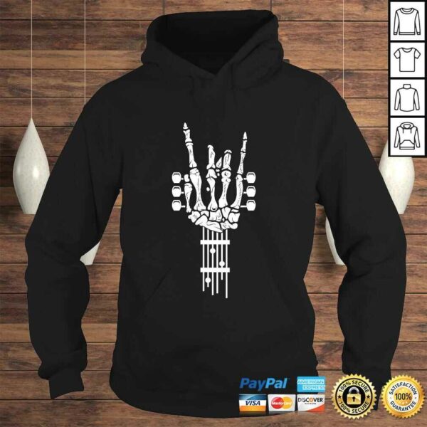 Rock & Roll Skeleton Guitar Music Lover Shirt