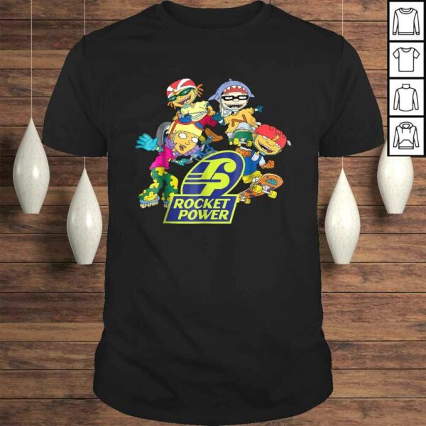 Rocket Power Nick 90s Throwback All Characters T- Shirts