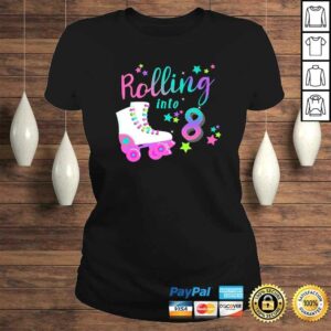 Roller Skate Birthday Shirt 5th 80's Outfit Decades Party 2 Roller Skate Birthday Shirt 5th 80s Outfit Decades Party 3
