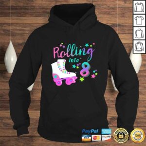 Roller Skate Birthday Shirt 5th 80's Outfit Decades Party 3 Roller Skate Birthday Shirt 5th 80s Outfit Decades Party 4