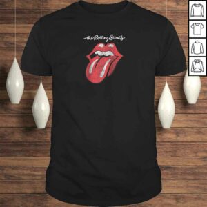 Rolling Stones Official Script Tongue Raglan Baseball Tee 1
