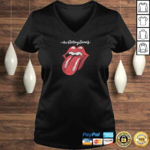 Rolling Stones Official Script Tongue Raglan Baseball Tee 2
