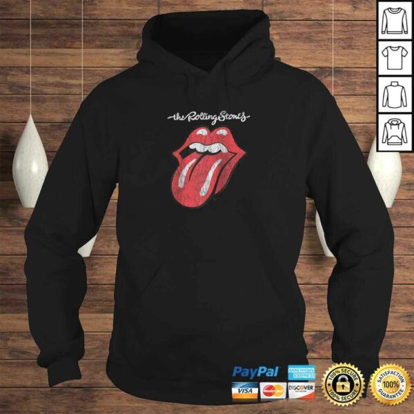 Rolling Stones Official Script Tongue Raglan Baseball Tee