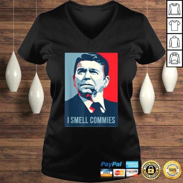 Ronald Reagan President i smell commies american apparel TShirt Gift