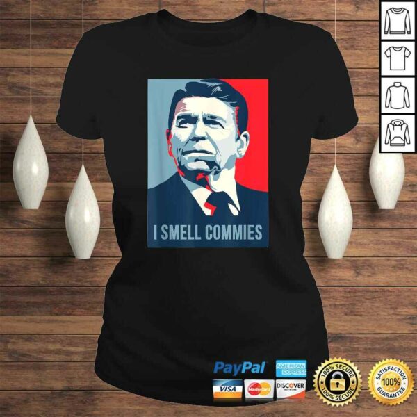 Ronald Reagan President i smell commies american apparel TShirt Gift