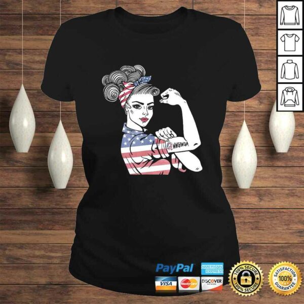 Rosie Unbreakable QAnon WWG1WGA Great Awakening Women TShirt