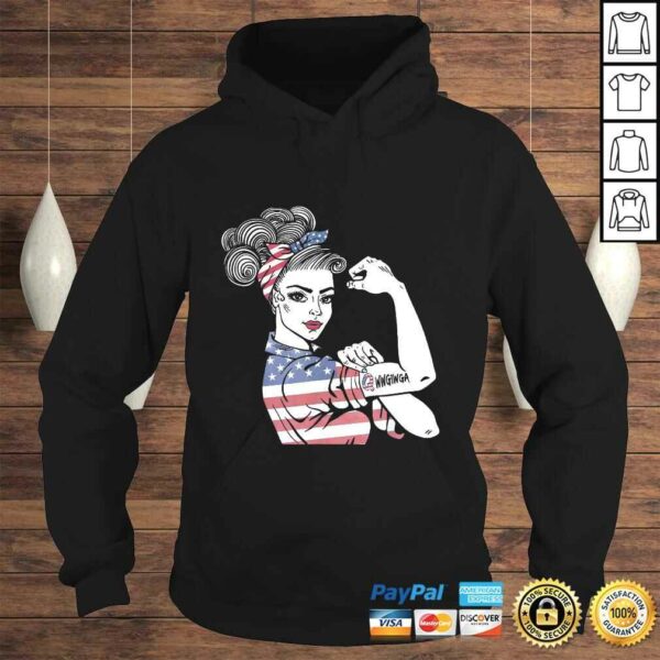 Rosie Unbreakable QAnon WWG1WGA Great Awakening Women TShirt