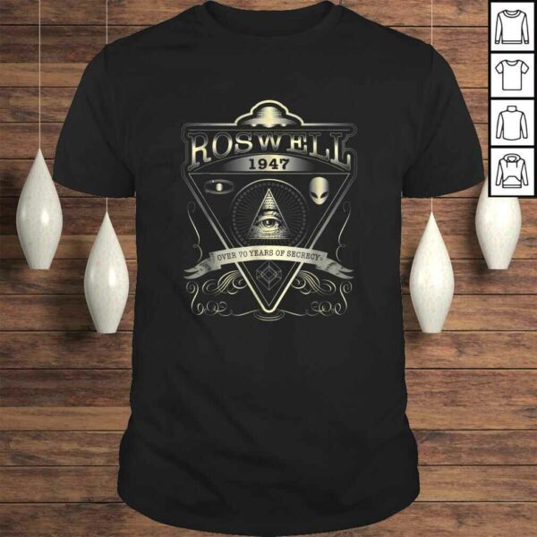 Roswell 1947 Alien Shirt – Vintage Style UFO, Area 51