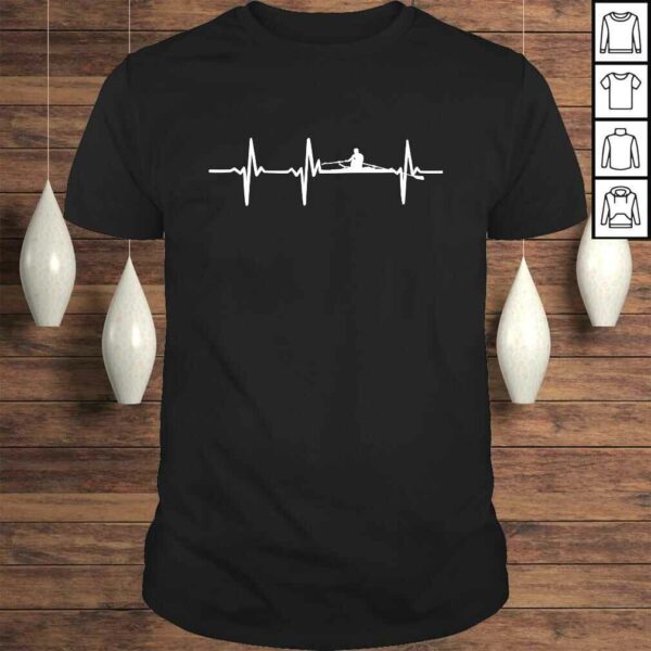 Rowing HeartbeaShirt For Crew Rowers