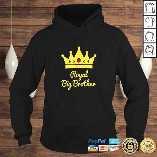 Royal Big Brother Little Royal Prince Baby Shower TShirt