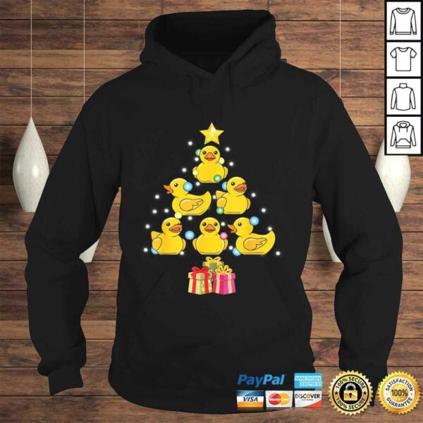 Rubber Duck Christmas Tree Duckie & Quack Christmas in July TShirt