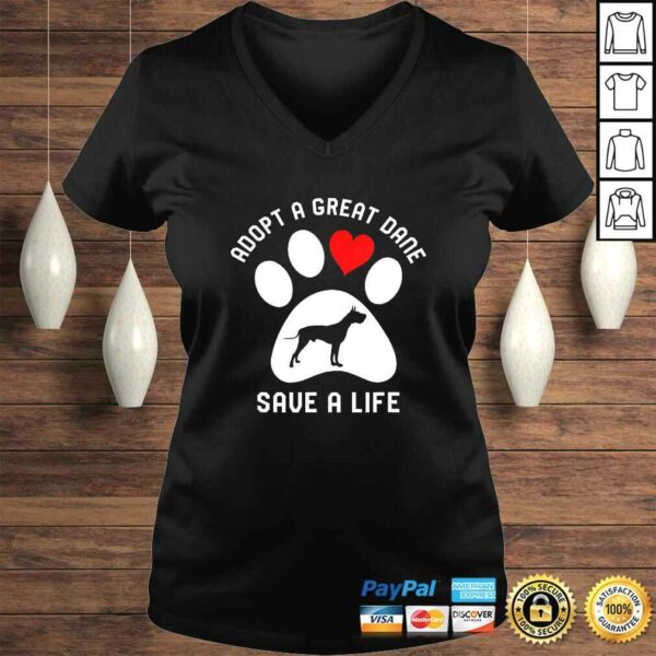 SRGDRR – Adopt A Great Dane Save A Life Gift Top