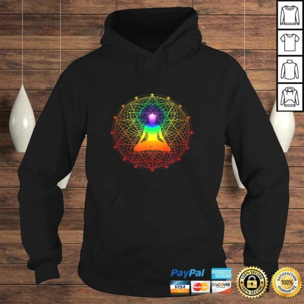 Sacred Geometry Tee Psychedelic Mandala Chakra Meditation