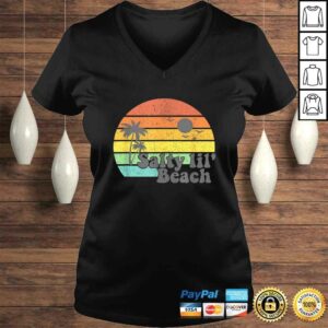 Salty Lil Beach Retro Vacation Funny Summer Quote Women Tee T-Shirt 1 Salty Lil Beach Retro Vacation Funny Summer Quote Women Tee T Shirt 2