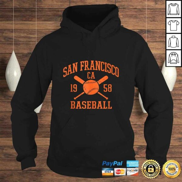 San Francisco Baseball Vintage SF The City Gift Gift TShirt