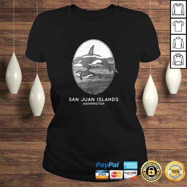 San Juan Islands Orca Whale Shirt For Killer Whale Lovers