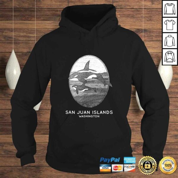 San Juan Islands Orca Whale Shirt For Killer Whale Lovers