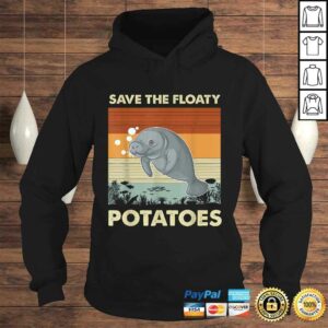 Save The Floaty PotatoesVintage Retro Save The ManaShirt 4