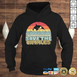 Save The Whales Shirt Retro Style Orca Killer Whale TShirt 3 Save The Whales Shirt Retro Style Orca Killer Whale TShirt 4