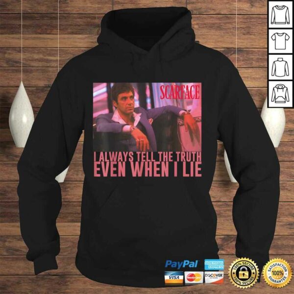 Scarface I Always Tell The Truth Even When I Lie Graphic Tee