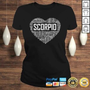 Scorpio Zodiac Traits Horoscope Astrology Sign Gift HearTee Shirt 2 Scorpio Zodiac Traits Horoscope Astrology Sign Gift HearTee Shirt 3