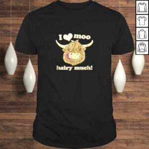 Scottish Highland Cow Loves You Hairy Much Gift Top Scottish Highland Cow Loves You Hairy Much Gift Top