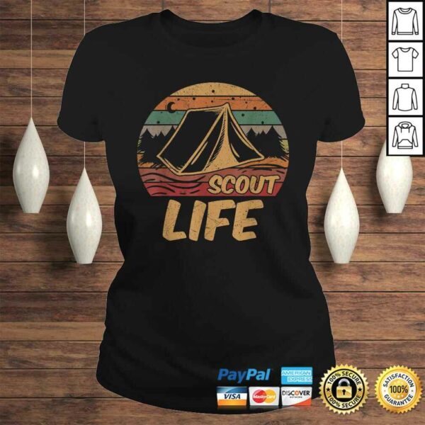 Scout Life Scouting Lovers Gifts Hiking Happy Camper Shirt