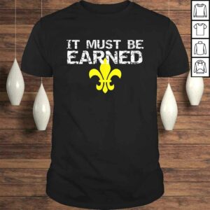 Scouting Graphic It Must Be Earned Scout Symbol TShirt 1