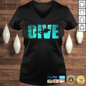 Scuba Diving Divers Shadow Deep Swim Shirt Cool Gift 1 Scuba Diving Divers Shadow Deep Swim Shirt Cool Gift 2