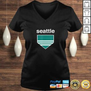 Seattle Baseball Simple Minimal Home Plate Streetwear TShirt 1 Seattle Baseball Simple Minimal Home Plate Streetwear TShirt 2