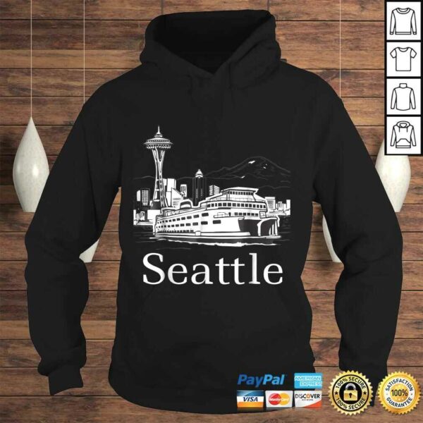 Seattle Shirt Space Needle Island Ferry TShirt Gift