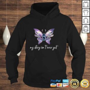 Semicolon Project Butterfly Depression Awareness My Story Pullover Hoodie 3 Semicolon Project Butterfly Depression Awareness My Story Pullover Hoodie 4