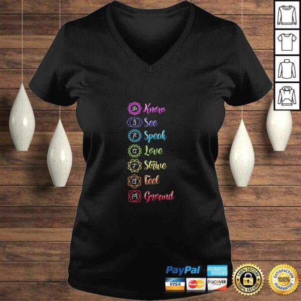 Seven Chakra Om Yoga Shirt