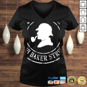 Sherlock Holmes Hoodie British Detective 221B Baker Street