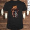 Shirt – Happy Grizzly Bear Cycling, Mountain Bike Bicycle