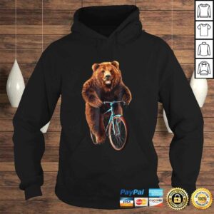 Shirt - Happy Grizzly Bear Cycling, Mountain Bike Bicycle 3 Shirt Happy Grizzly Bear Cycling Mountain Bike Bicycle 4