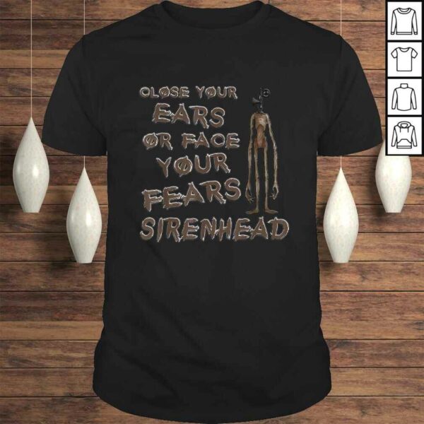 Sirenhead Siren Head Creepy Horror Character, Are you afraid Tee T-Shirt