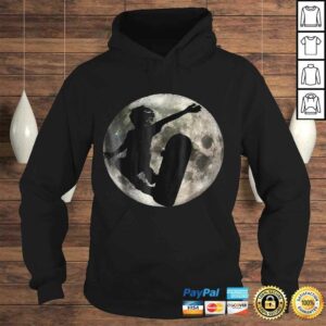 Skateboard Kick Flip Shirt Silhouet Fool Moon Skateboarder 3 Skateboard Kick Flip Shirt Silhouet Fool Moon Skateboarder 4