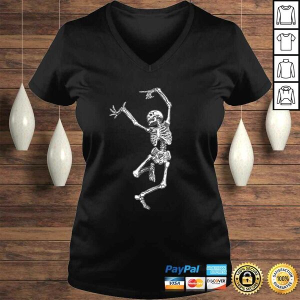 Skeleton Halloween Shirt – Dancing Skeleton Shirt for Hall