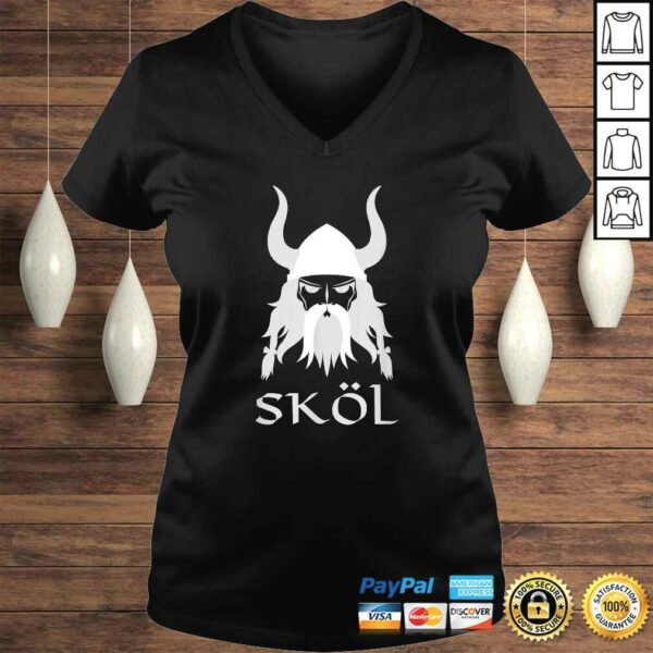 Skol Nordic Scandinavian Warrior Viking HelmeShirt