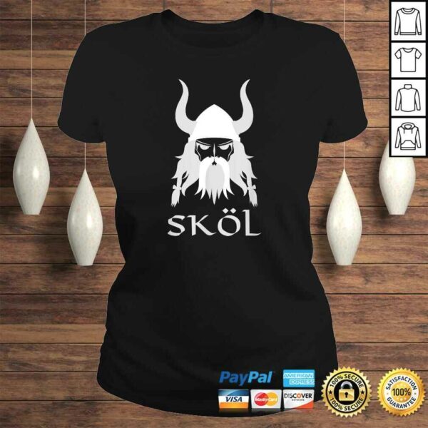 Skol Nordic Scandinavian Warrior Viking HelmeShirt