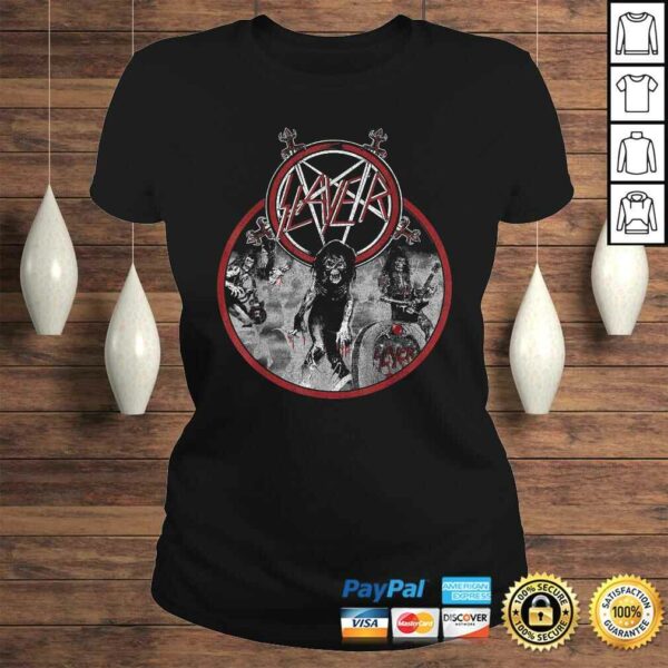 Slayer Live Undead Pentagram T-shirt